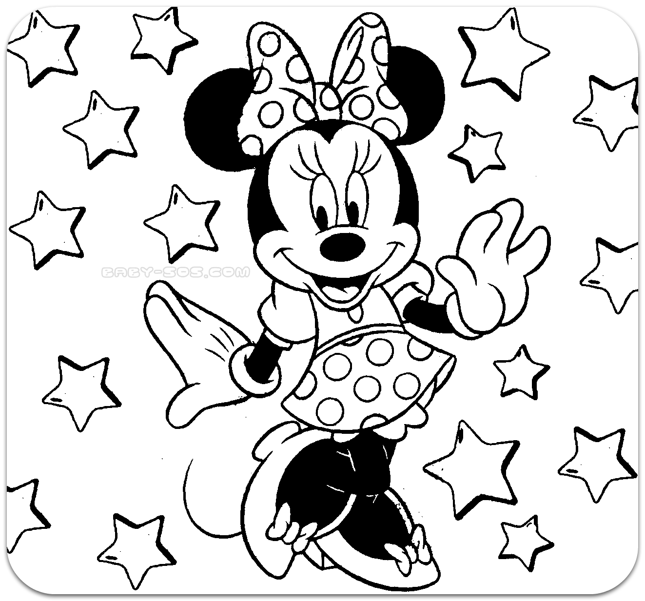 Coloring for kids, Disney, Mickey Mouse, Maysa mine, guffі, coloring